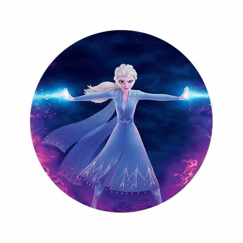 Frozen Fire 19 cm, Sukkerprint/Kageprint med tekst