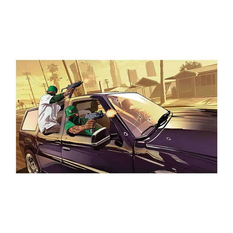 GTA Theft A4, Sukkerprint/Kageprint med tekst