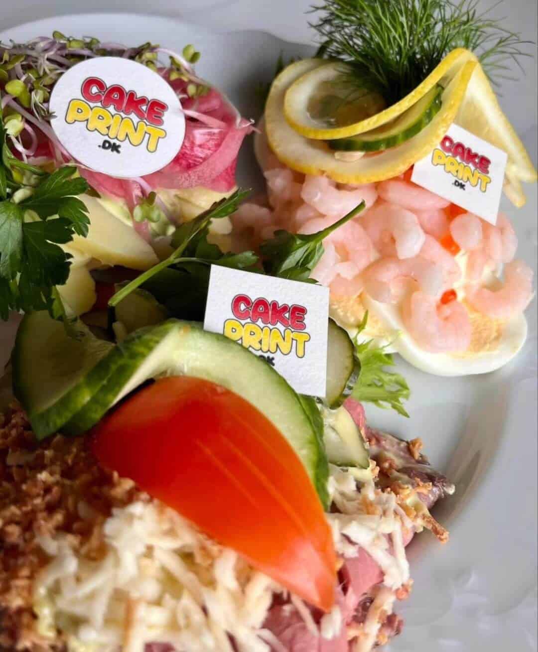 Sukkerprint med eget billede - Kageprint til Cupcakes Ø5cm ,15 stk - Billede 2