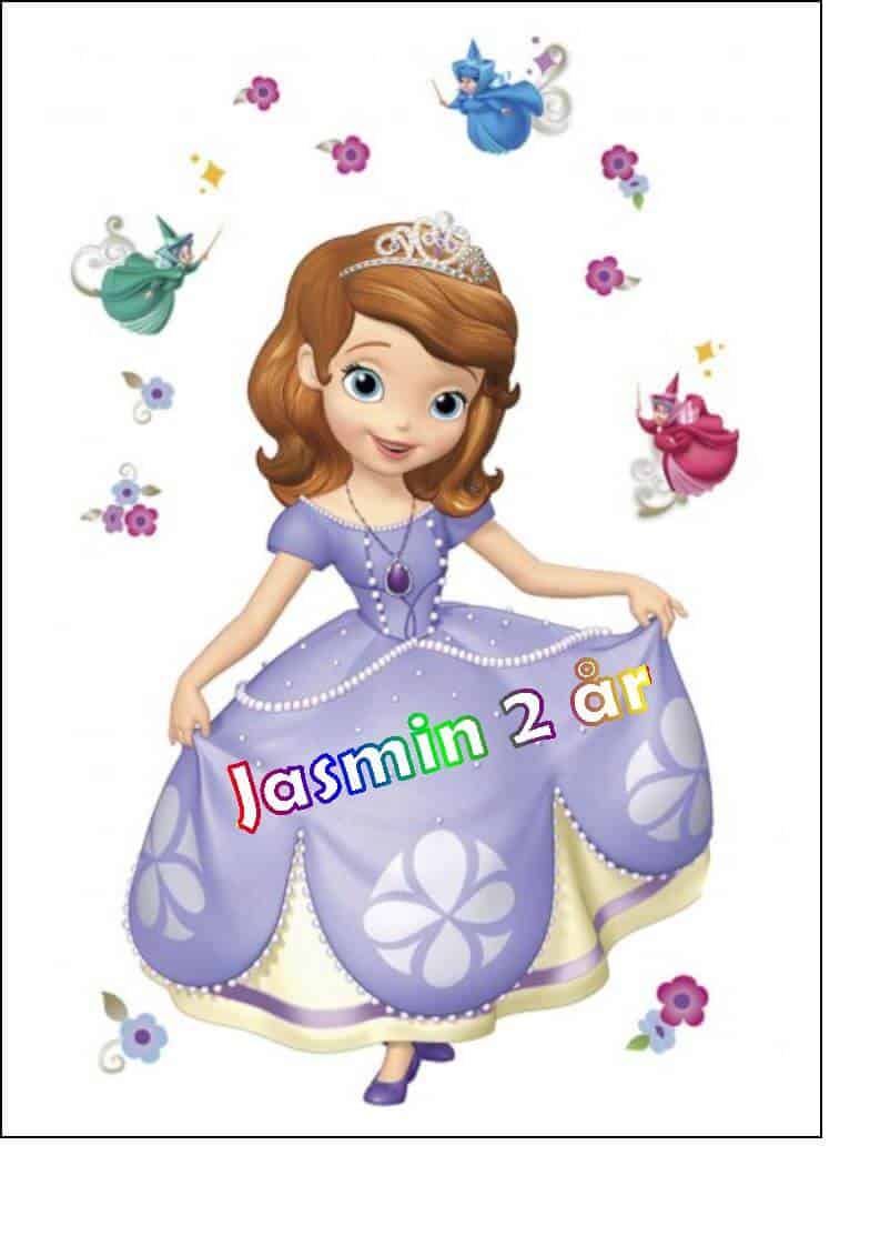 Prinsesse, A4 19 x 27cm