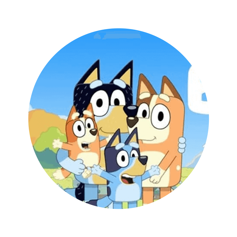 Venner af de populære Tom og Jerry-figurer på kageprint til festdekorationer og specialtilbud, perfekt til børnefødselsdage.