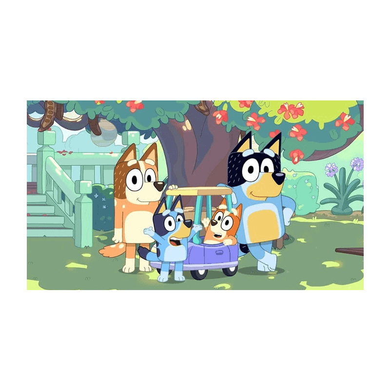 Katteprint med venner på eventyr, sjov kage til børnefødselsdag, børnevenlig kageprint fra CakePrint.dk.