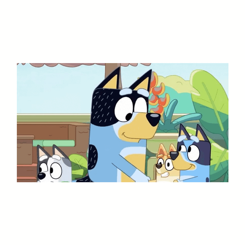 Børnevenlig hunde-illustration med farverige cartoon-hunde på udflugt.