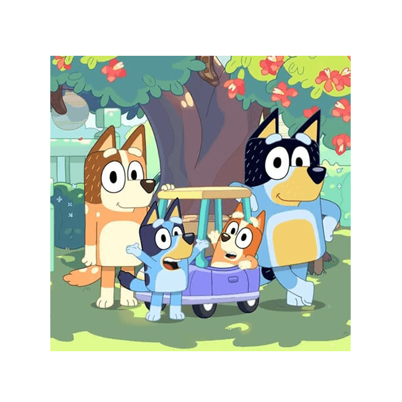 Søde tegneseriehundekager til børnefødselsdagen, perfekte til børnefest pynt og kageprint.