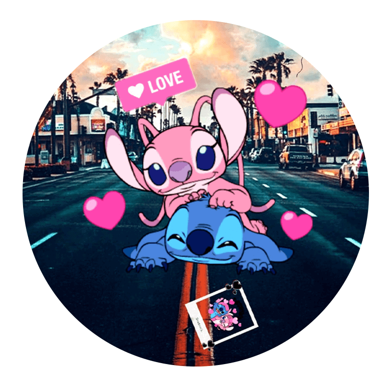 Cute cartoon stålende med kærligheds-emoji, perfekte til tilpassede kageprints og dekorationer.