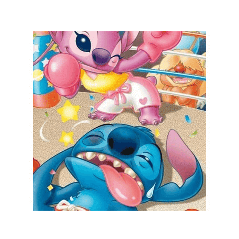 Glade pancaketopper figurer til børnefødselsdag med farverige Disney-stjerner.